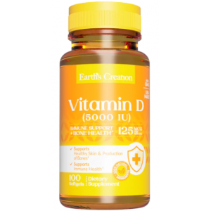 Vitamin D 5000 IU - 100 софт гель Фото №1